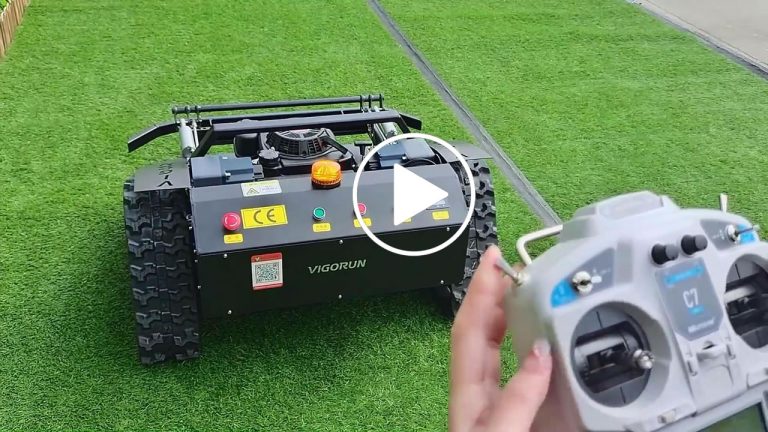 Step by step guide for Brushless Motor Remote Mowing Tank (VTLM600)