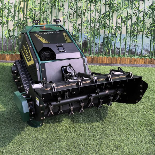 Green Remote Control Flail Mulcher With LED Light (MTSK1000) - Image 2