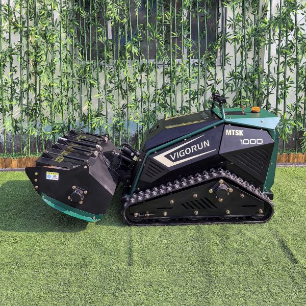 Green Remote Control Flail Mulcher With LED Light (MTSK1000) - Image 4